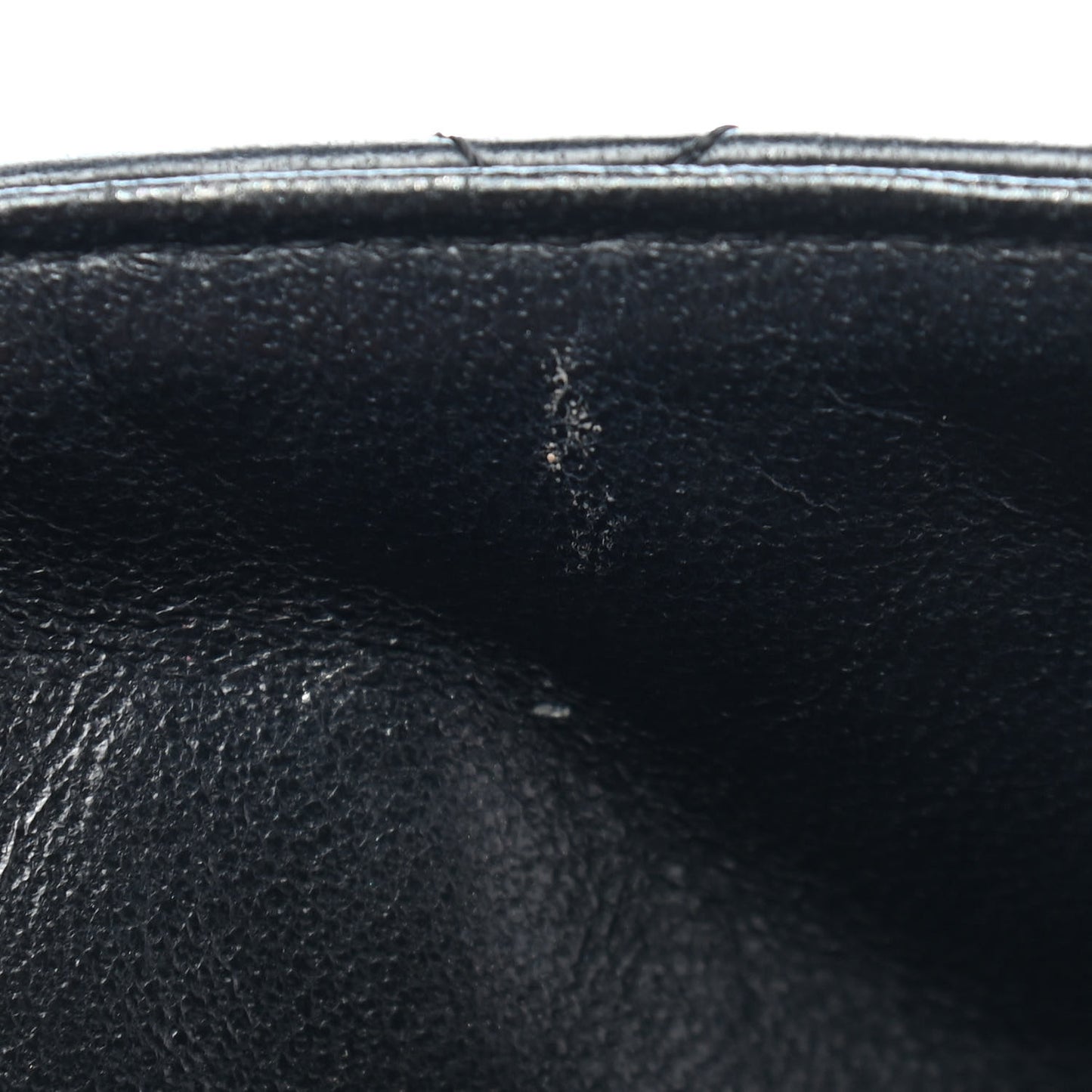 Lambskin Quilted East West Flap Black