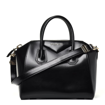 Givenchy Shiny Lord Calfskin Medium Antigona Black 1 of 10