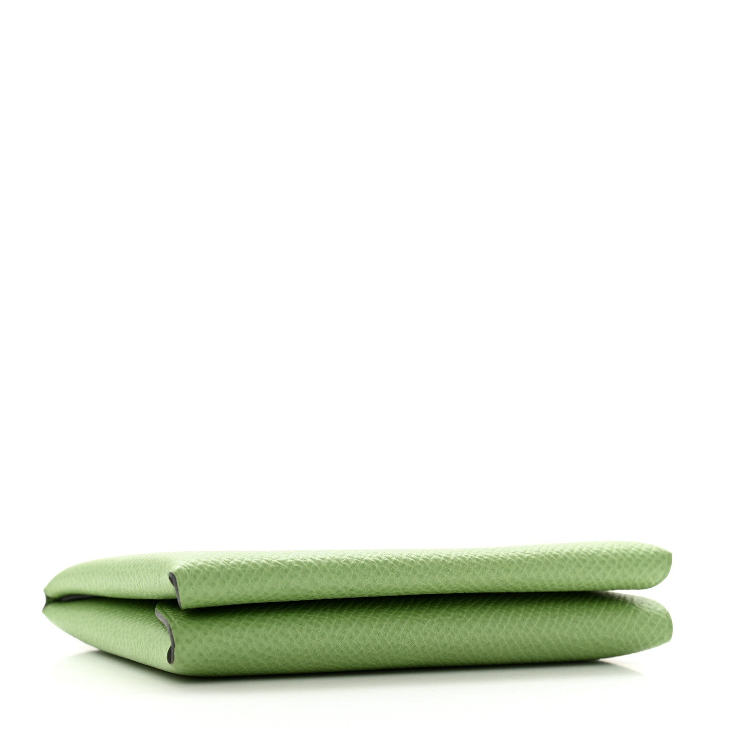 Hermes Epsom Calvi Duo Card Case Vert Criquet 4 of 6