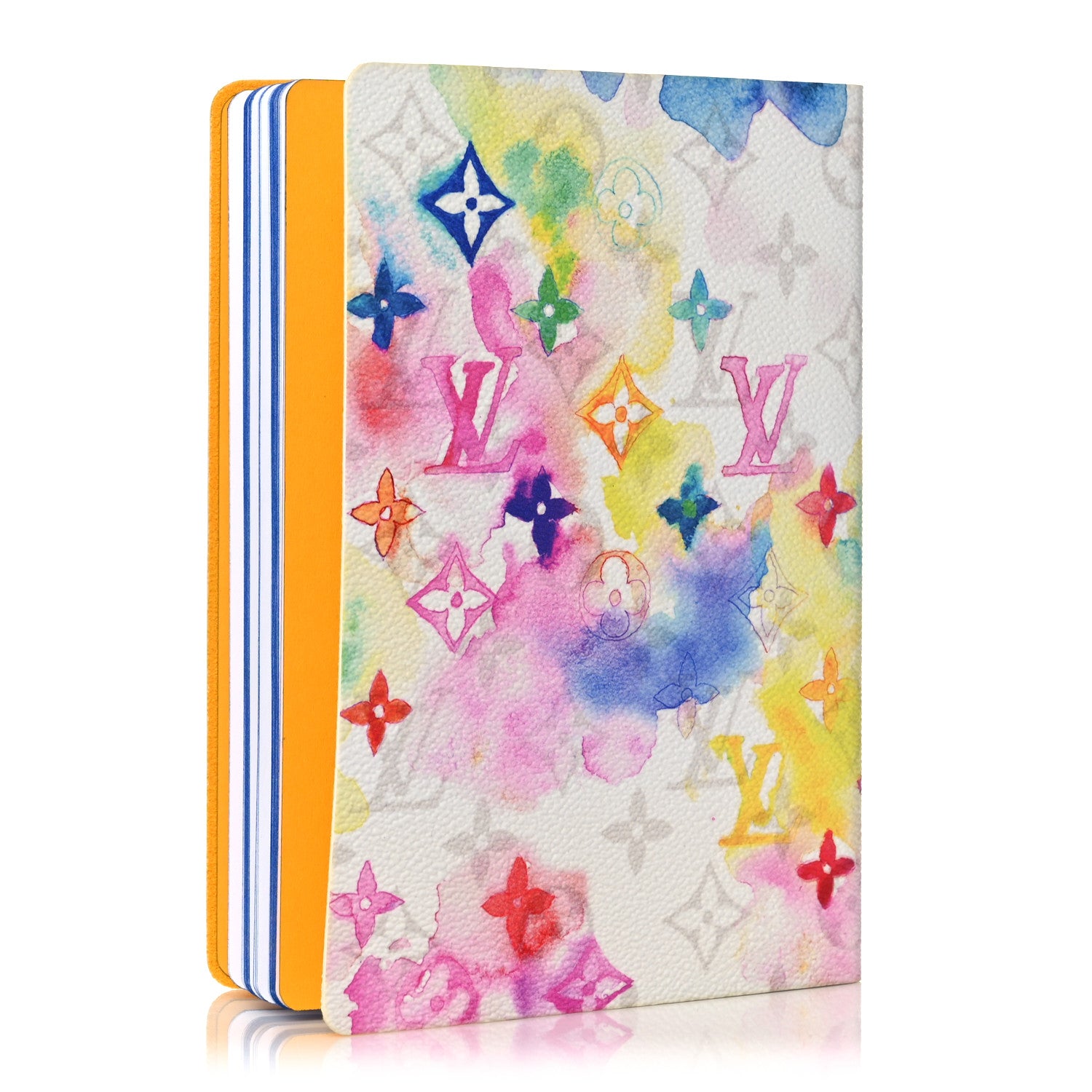 Louis Vuitton Monogram Watercolor Clemence Notebook Multicolor 3 of 6