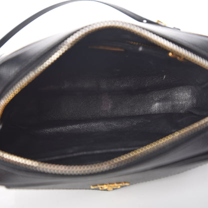 Prada Saffiano Small Camera Crossbody Bag Black 5 of 8