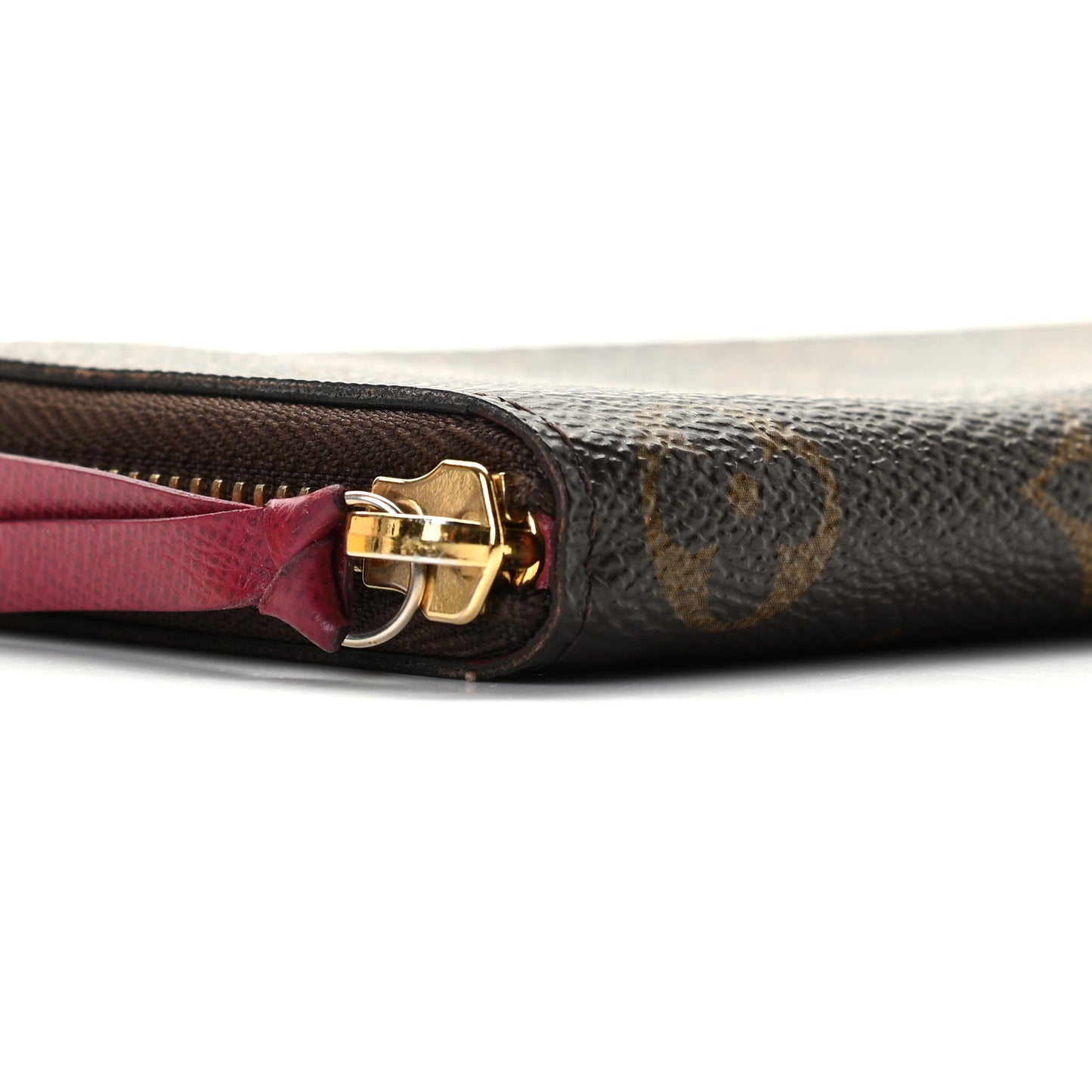 Monogram Clemence Wallet Fuchsia