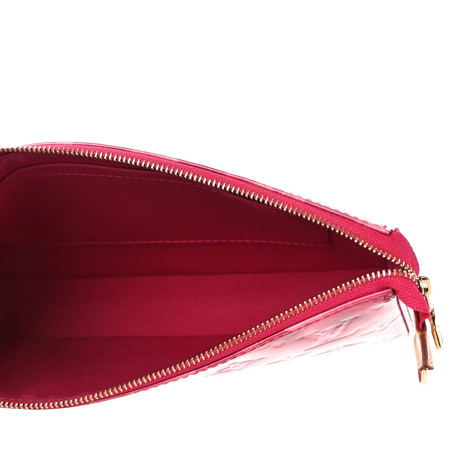 Louis Vuitton Vernis Ikat Pochette Accessories NM Rose Indien 5 of 10
