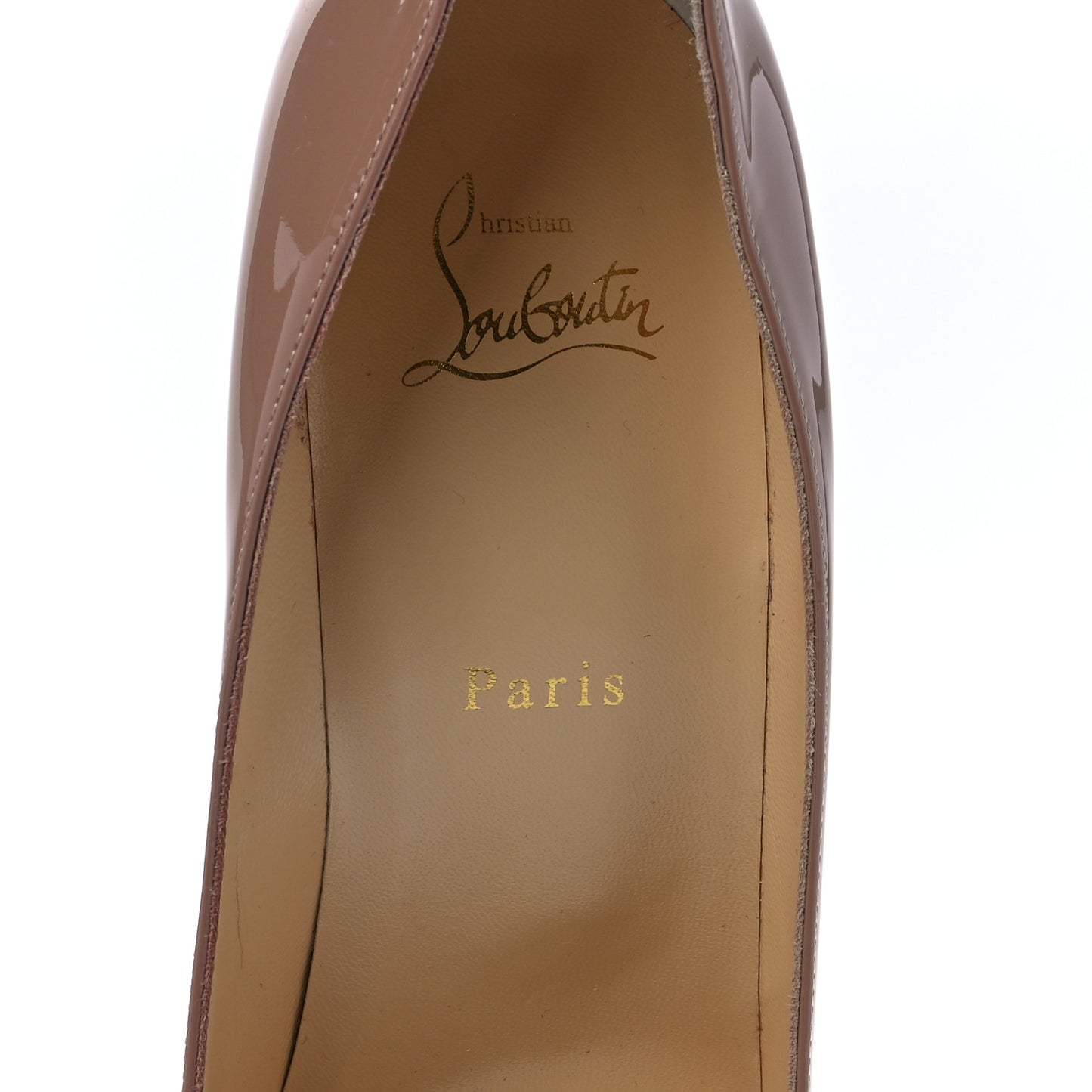 Patent Pigalle Follies 100 Pumps 41.5 Nude
