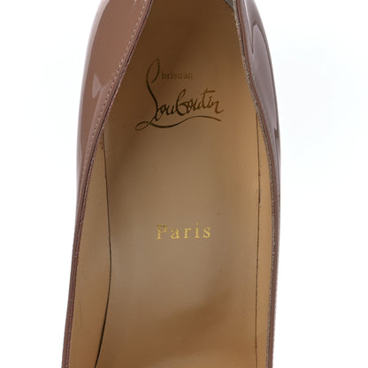 Christian Louboutin Patent Pigalle Follies 100 Pumps 41.5 Nude 7 of 10