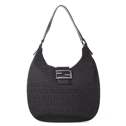 Fendi Zucchino Hobo Black 1 of 8