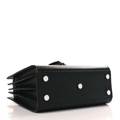 Saint Laurent Grained Calfskin Nano Sac De Jour Black 4 of 8