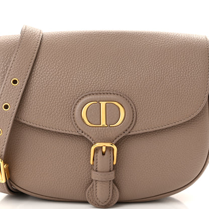 Christian Dior Grained Calfskin Medium Bobby Flap Taupe 7 of 10