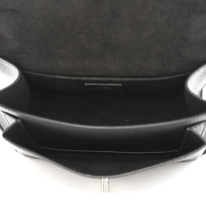Louis Vuitton Soft Calfskin Mylockme Chain Bag BB Black 5 of 14