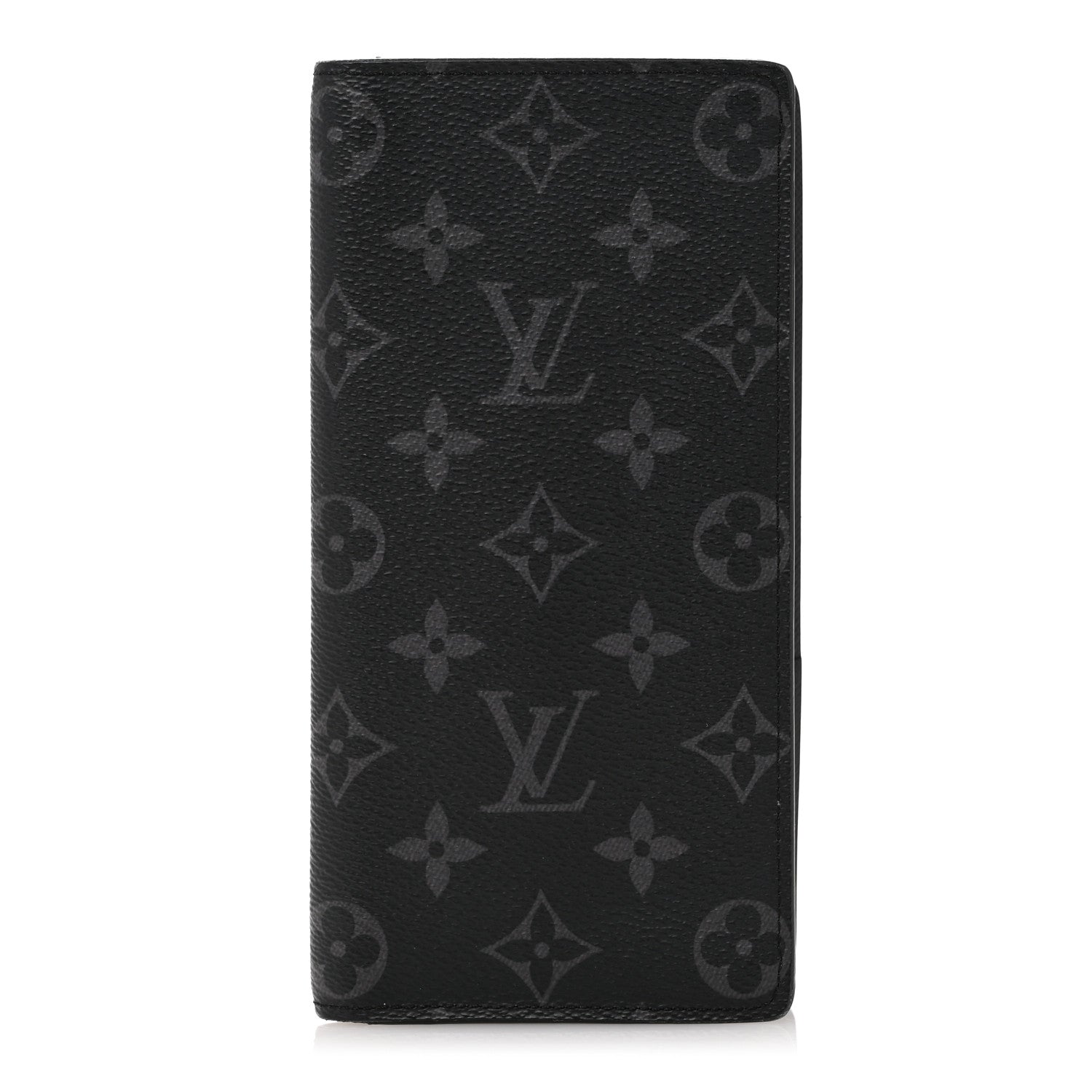 Louis Vuitton Monogram Eclipse Brazza Wallet 1 of 9