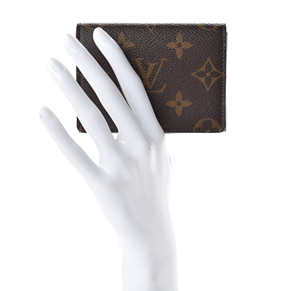 Louis Vuitton Monogram Enveloppe Carte De Visite 2 of 7