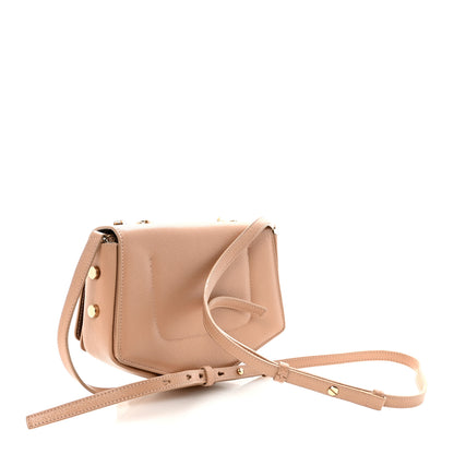 Jimmy Choo Soft Grained Goatskin Arrow Crossbody Bag With Chain Ballet Pink 3 of 10