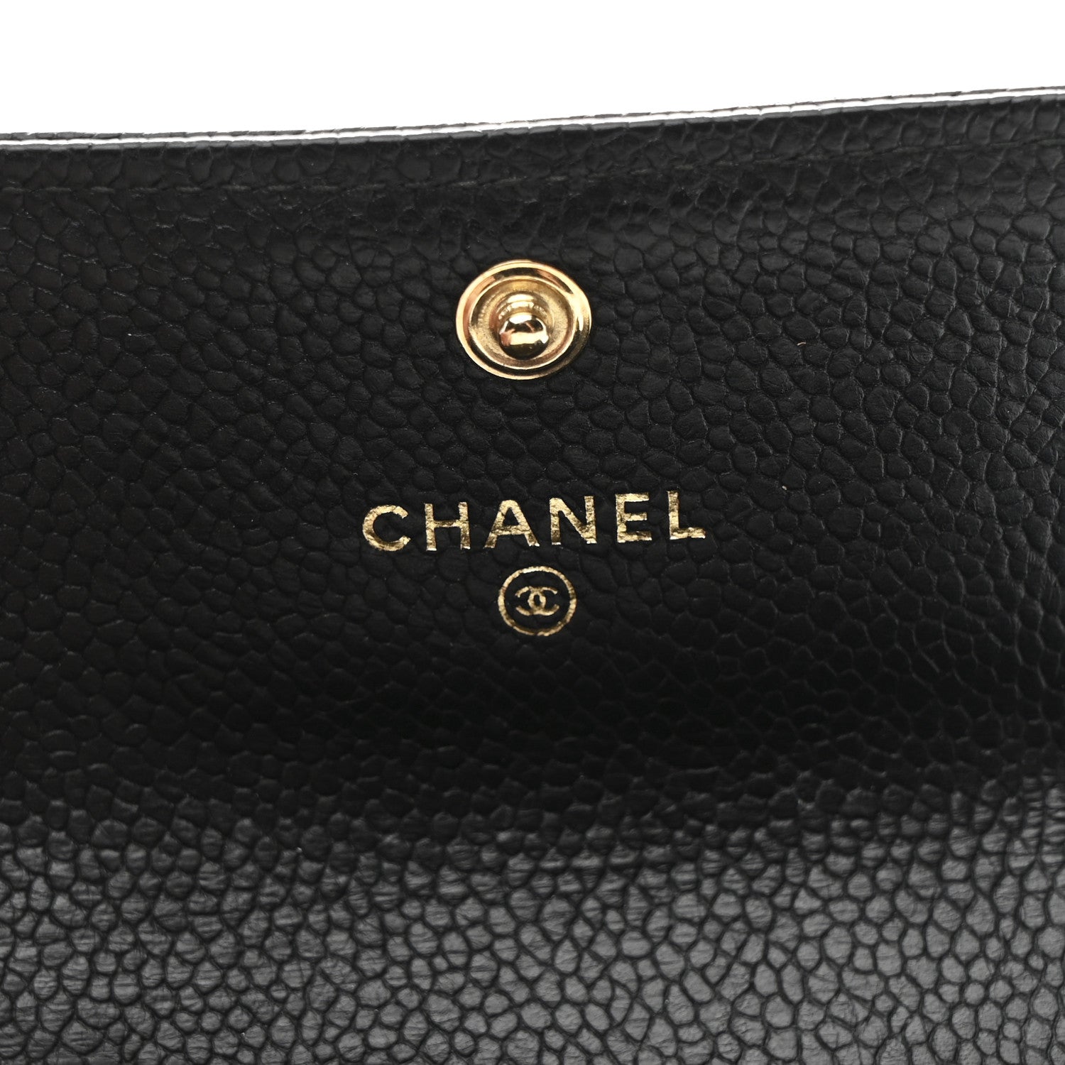 Chanel Caviar Quilted Boy Flap Card Holder Black 6 of 9