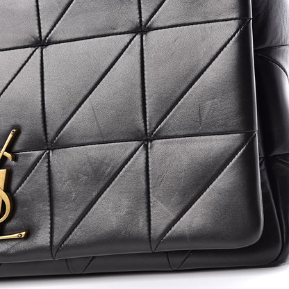 Saint Laurent Lambskin Patchwork Monogram Large Jamie Black 15 of 17