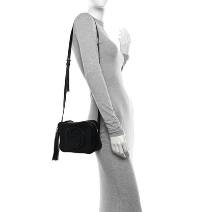 Gucci Pebbled Calfskin Small Soho Disco Bag Black 2 of 17