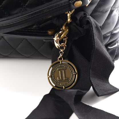 Lanvin Lambskin Quilted Medium Happy Shoulder Bag Black 10 of 10