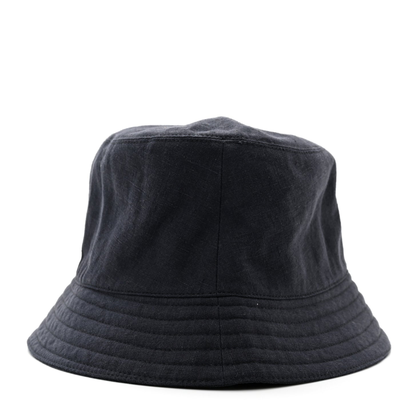 Toile De Lin Lavee Fred Bucket Hat 60 Marine