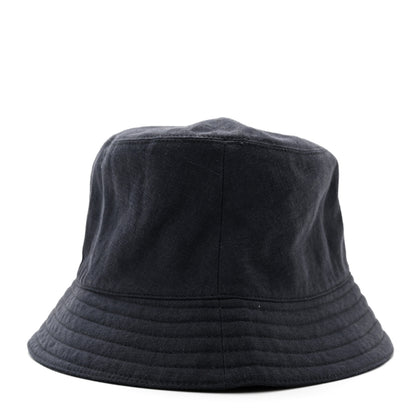 Hermes Toile De Lin Lavee Fred Bucket Hat 60 Marine 6 of 8