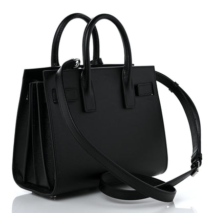 Saint Laurent Grain De Poudre Nano Sac De Jour Black 3 of 9