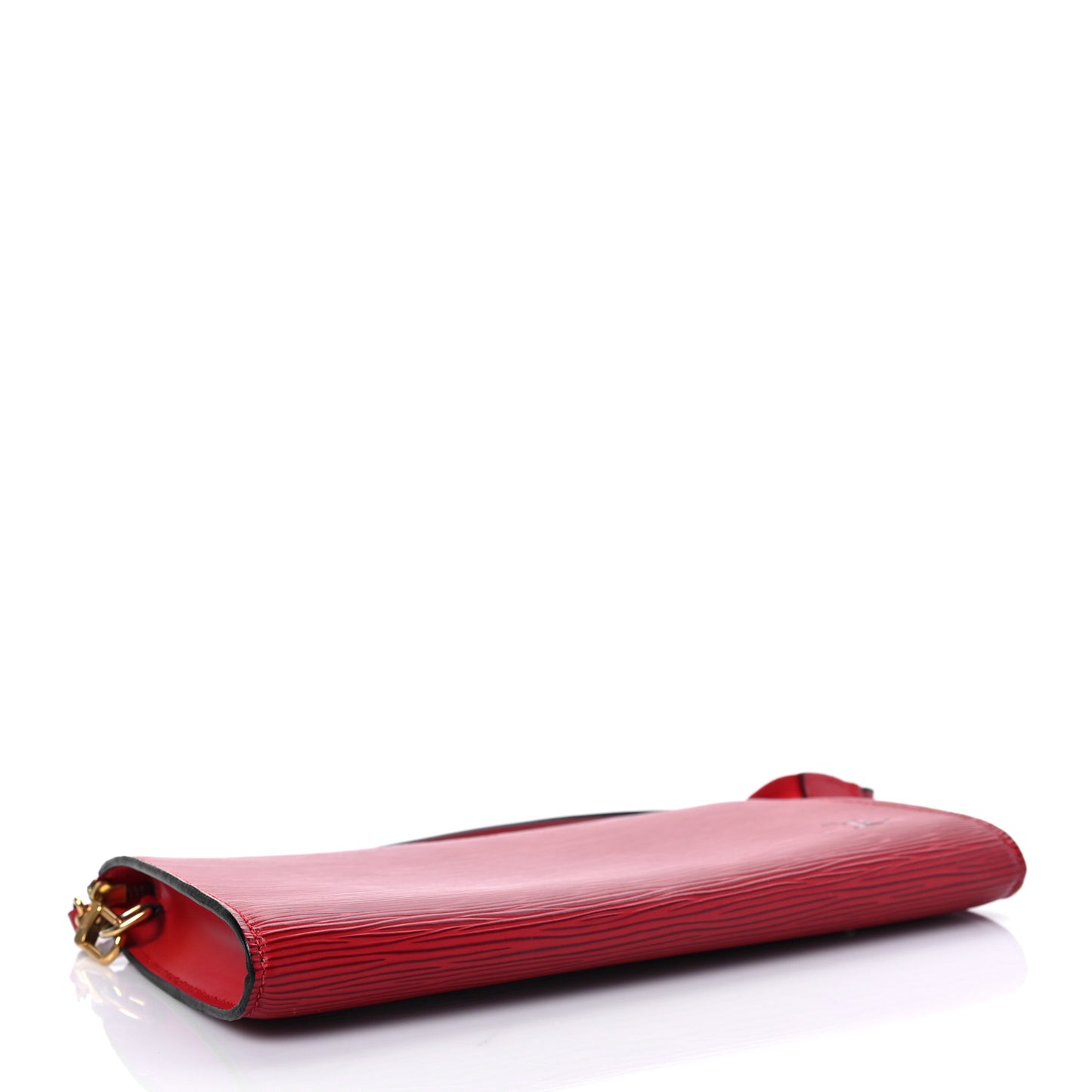 Epi Pochette Accessories 24 Castillan Red