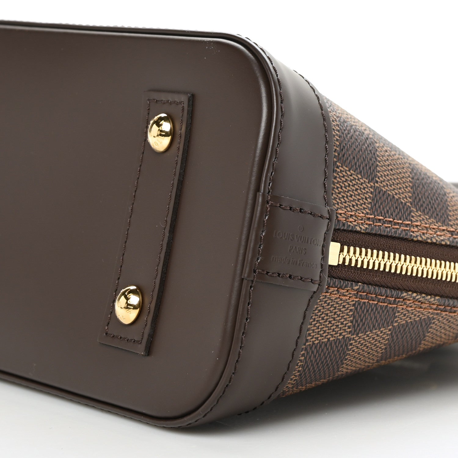 Louis Vuitton Damier Ebene Alma BB 8 of 8