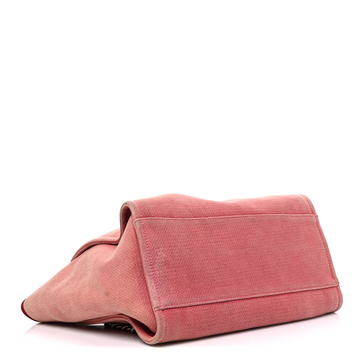 Canvas Large Deauville Tote Red