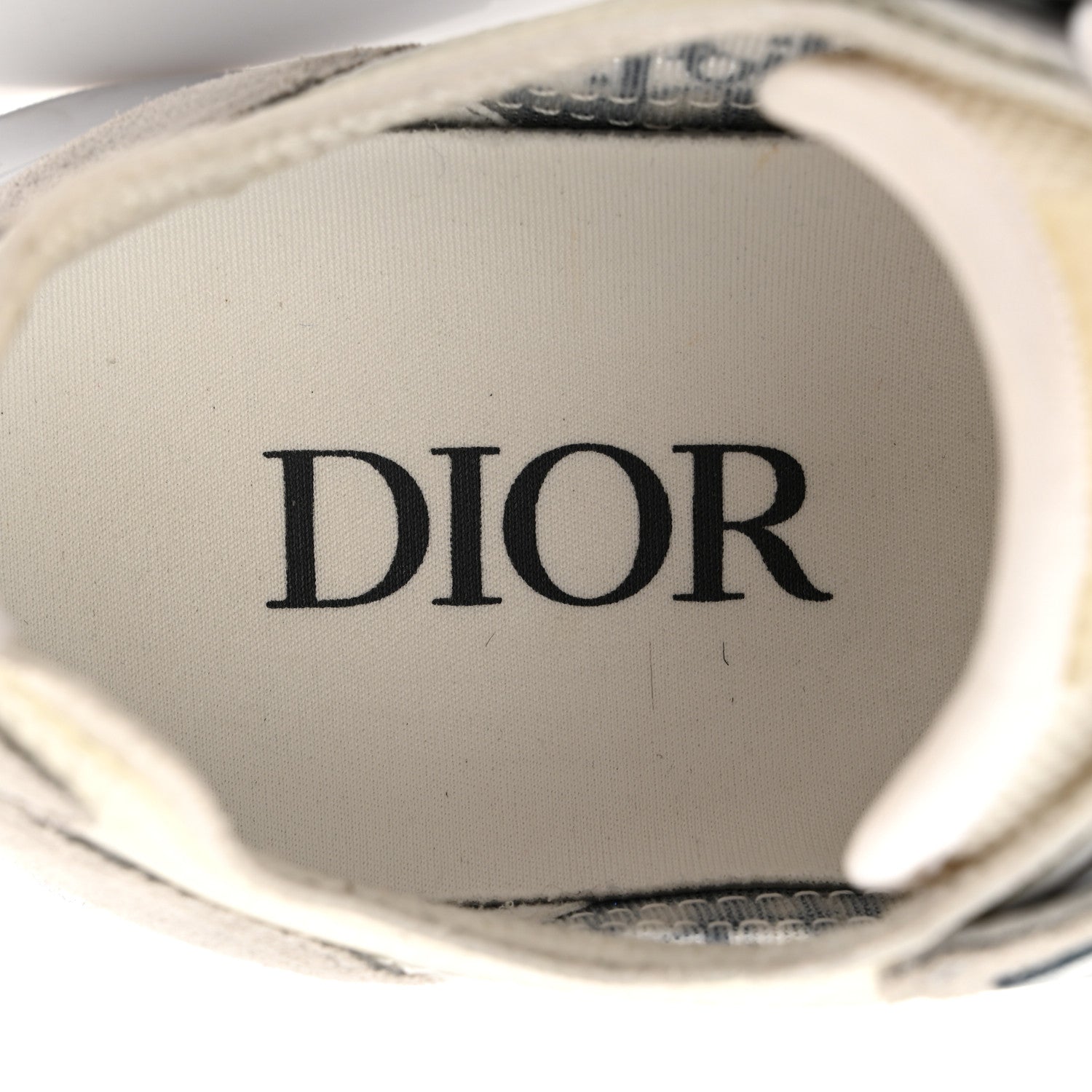 Christian Dior Suede Technical Mesh Oblique Womens B25 Runner Sneakers 37 Gray 7 of 9