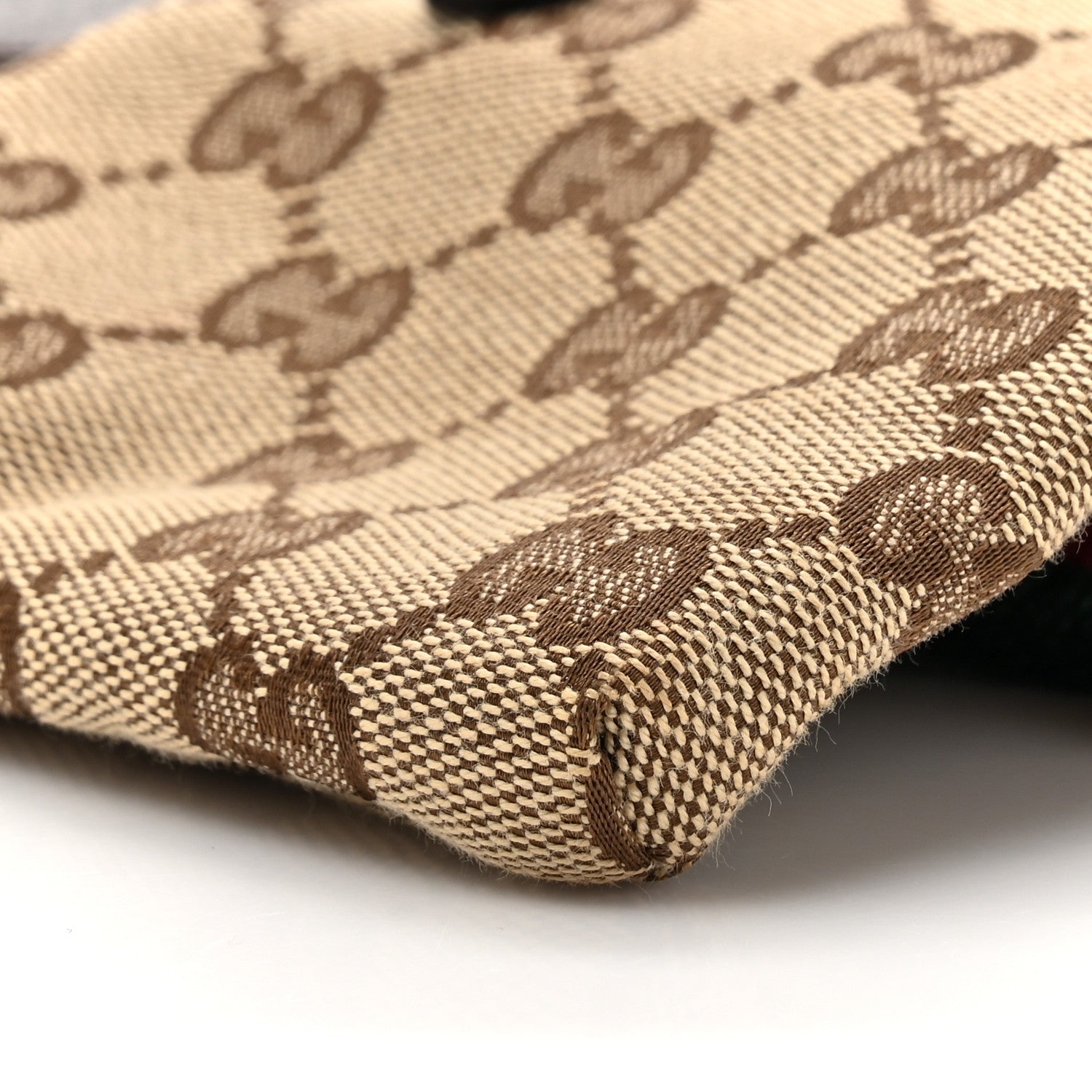 Gucci Monogram Web Belt Bag Dark Brown 9 of 13