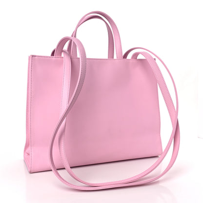 Telfar Vegan Leather Medium Shopping Bag Bubblegum 3 of 10