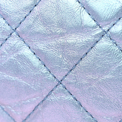 Chanel Iridescent Lambskin Calfskin Small Quilted Gabrielle Backpack Light Purple 16 of 16