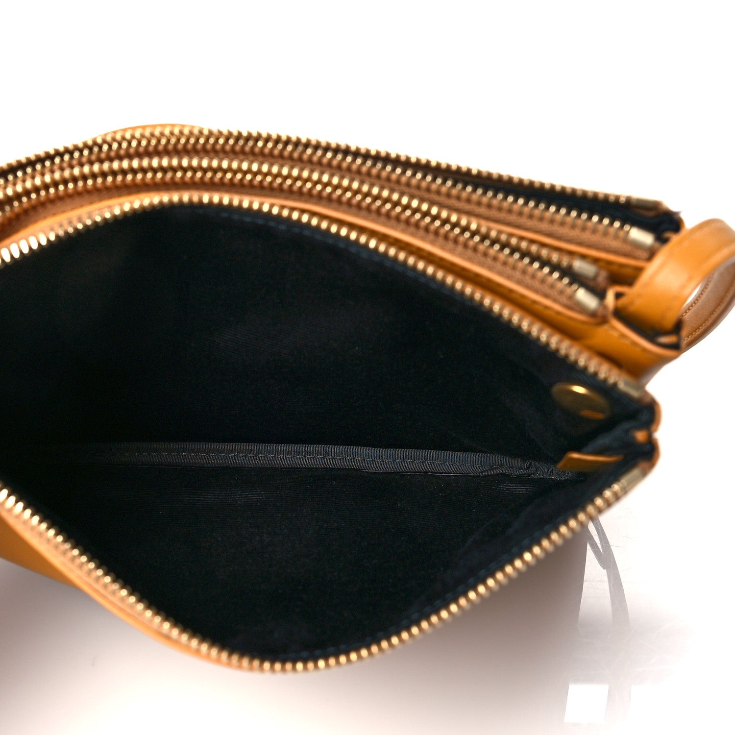 Celine Lambskin Small Trio Crossbody Bag Sunflower 6 of 11