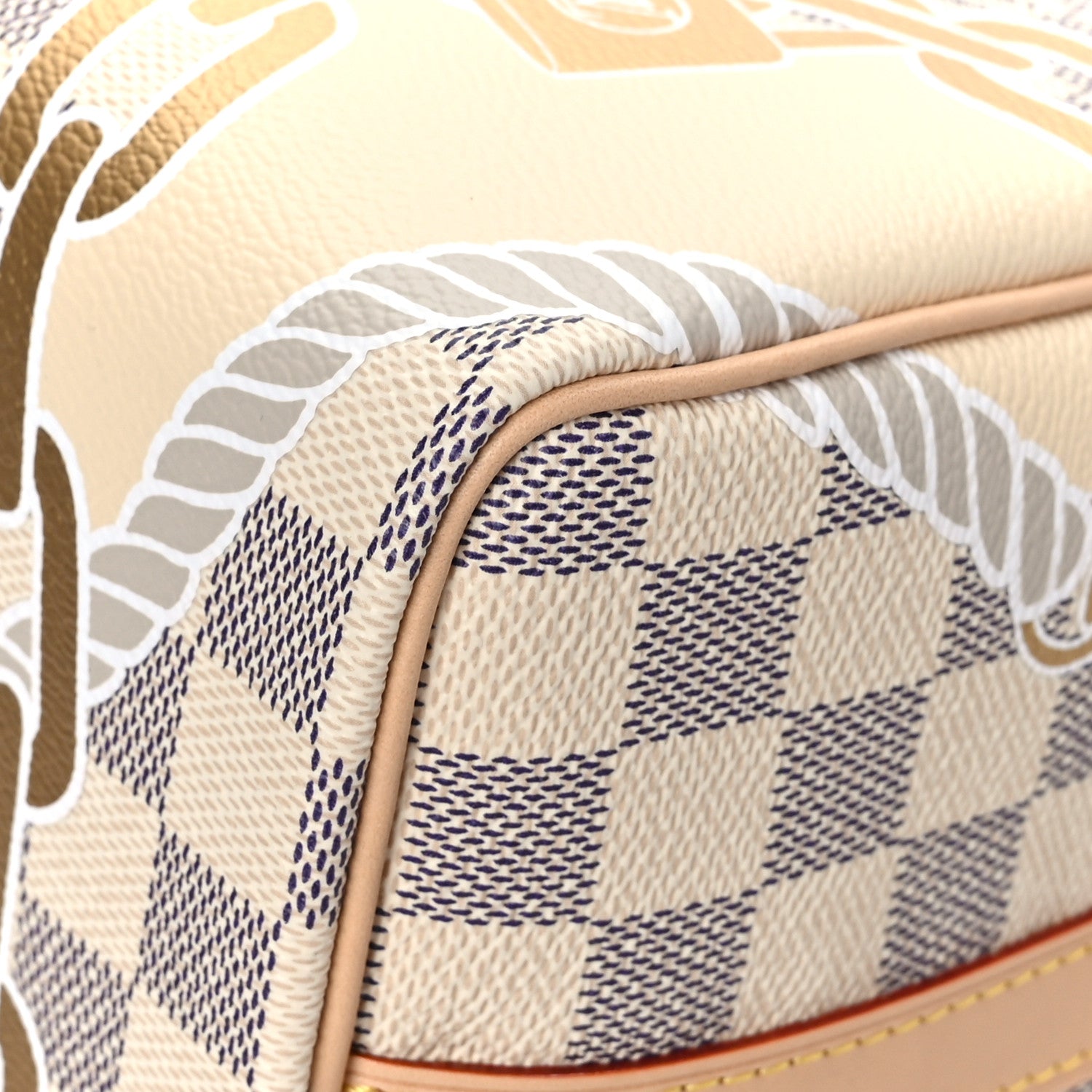 Louis Vuitton Damier Azur Nautical Speedy Bandouliere 25 8 of 11
