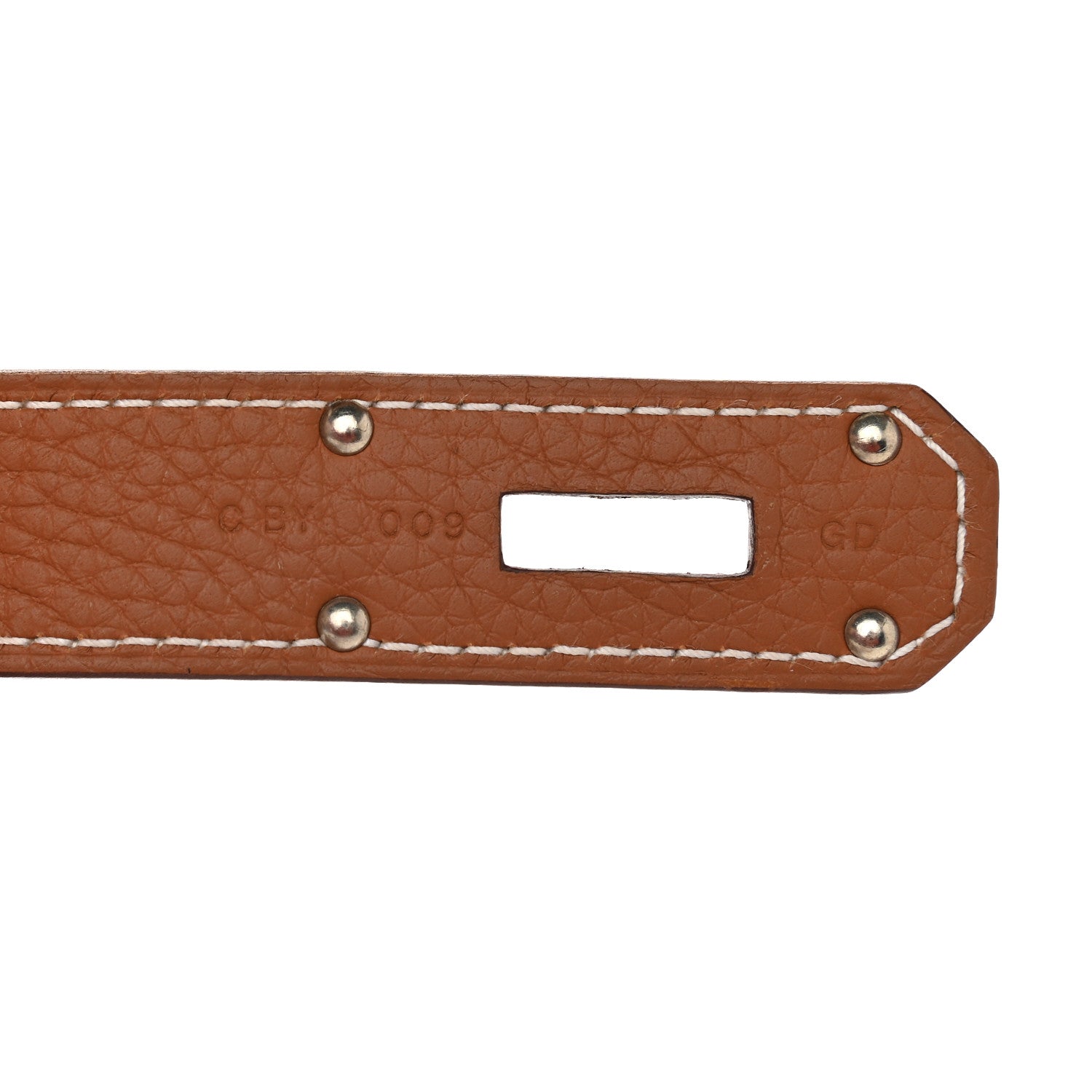 Hermes Taurillon Clemence Jypsiere 31 Gold 6 of 8