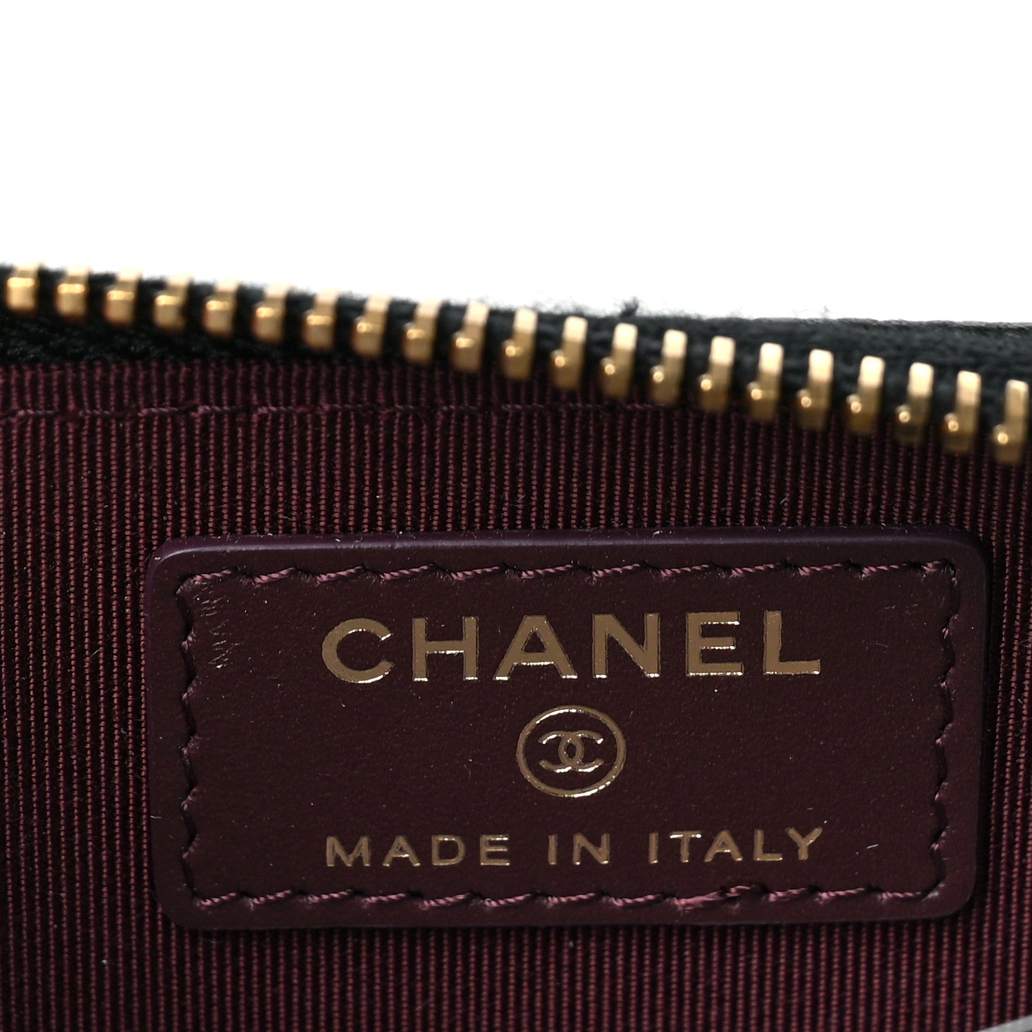 Chanel Caviar Quilted Zip Coin Purse Black 6 of 9