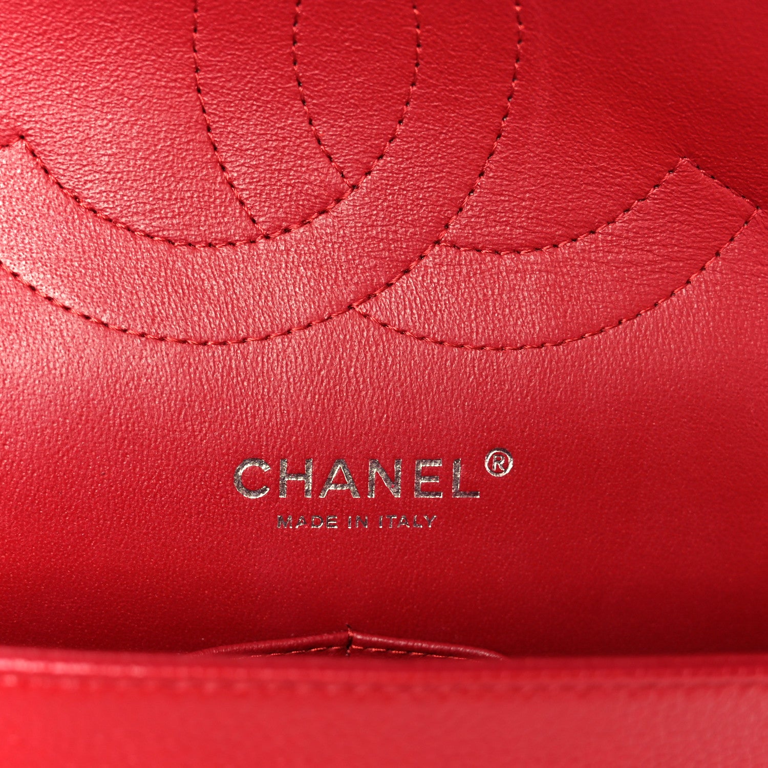 Chanel Caviar Quilted Jumbo Double Flap Red 6 of 11
