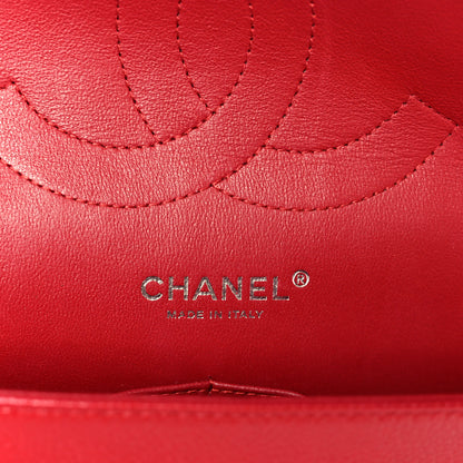 Chanel Caviar Quilted Jumbo Double Flap Red 6 of 11