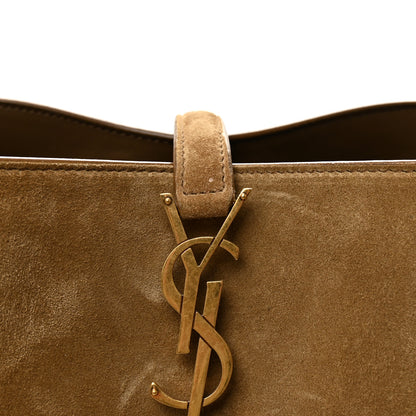 Saint Laurent Suede Le 37 Small Bucket Bag Golden Leaf 7 of 9