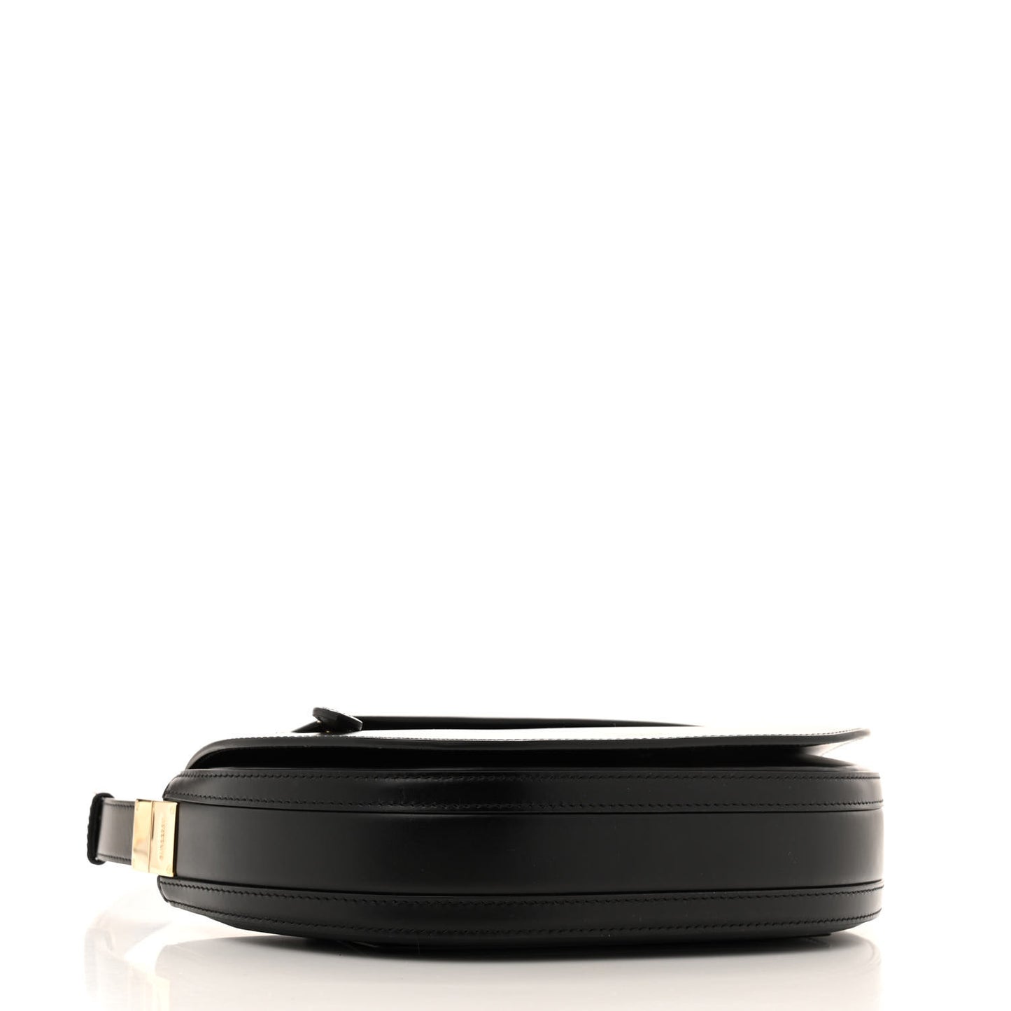 Calfskin Small Olympia Shoulder Bag Black