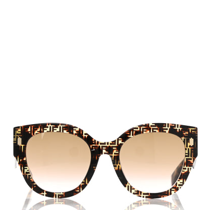 Fendi Acetate All Over FF Sunglasses FF 0452/F/S Tortoise 2 of 7