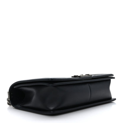 Chanel Calsfkin Quilted New Medium Boy Flap Black 4 of 9