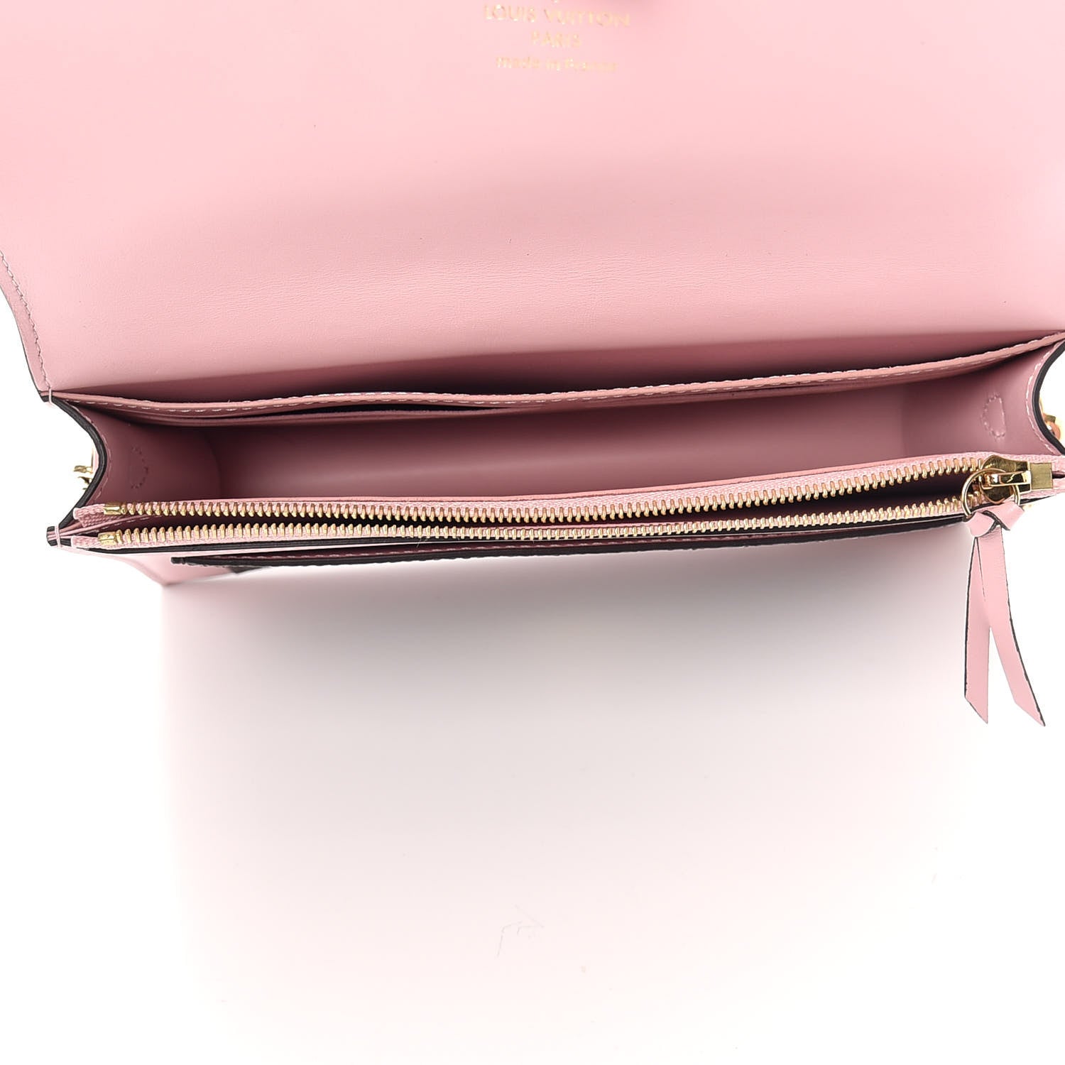 Louis Vuitton Monogram Flore Chain Wallet Rose Ballerine 5 of 10