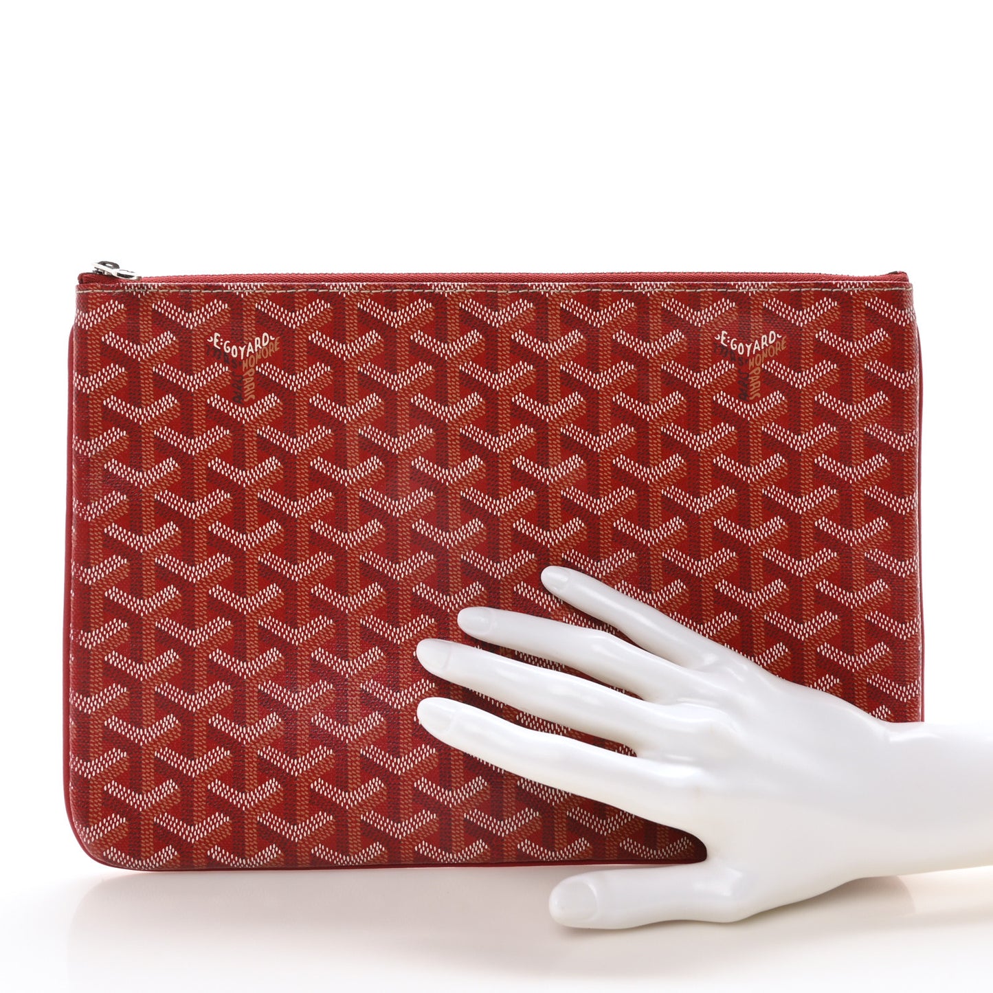 Goyardine Senat Pochette MM Red