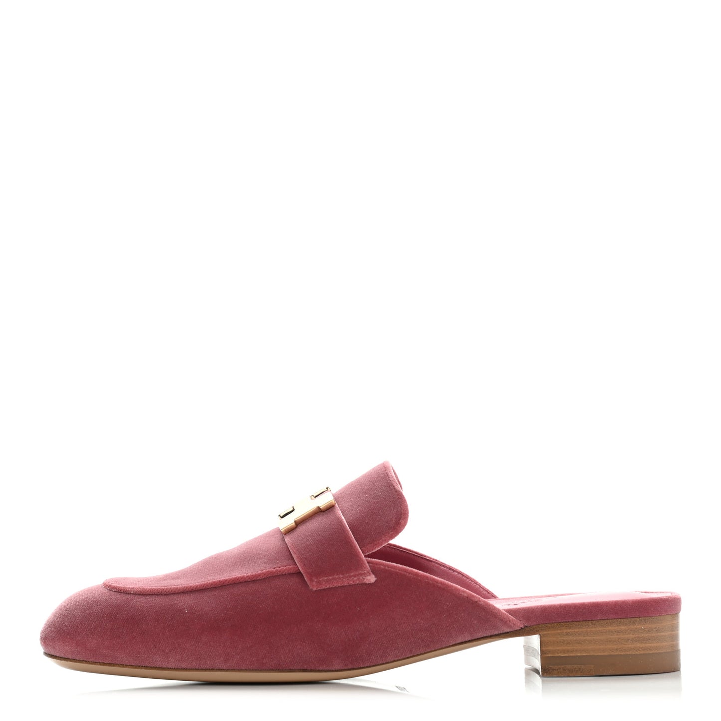 Velvet Trocadero Mules 37 Rose De Venise