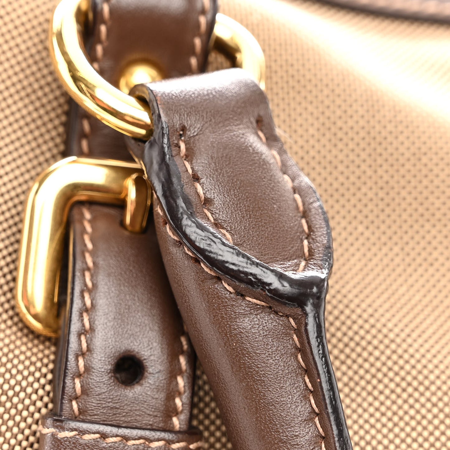 Jacquard Logo Tote Corda Bruciato