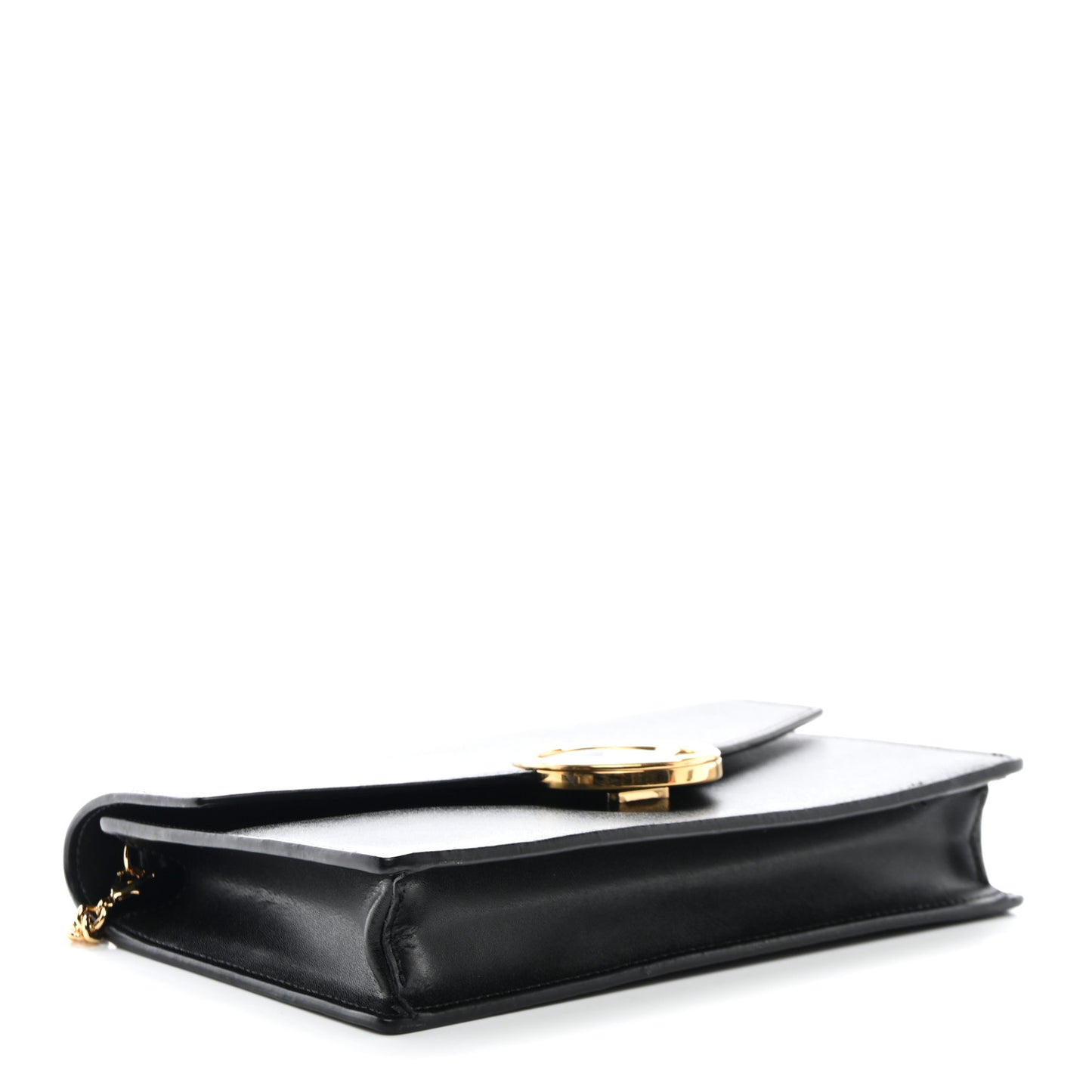 Vitello Cruise F is Fendi Medium Envelope Wallet on Chain Black