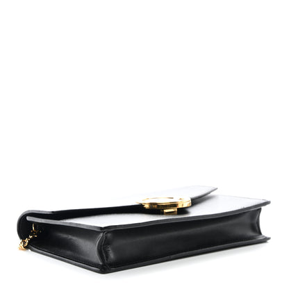 Fendi Vitello Cruise F is Fendi Medium Envelope Wallet on Chain Black 4 of 13