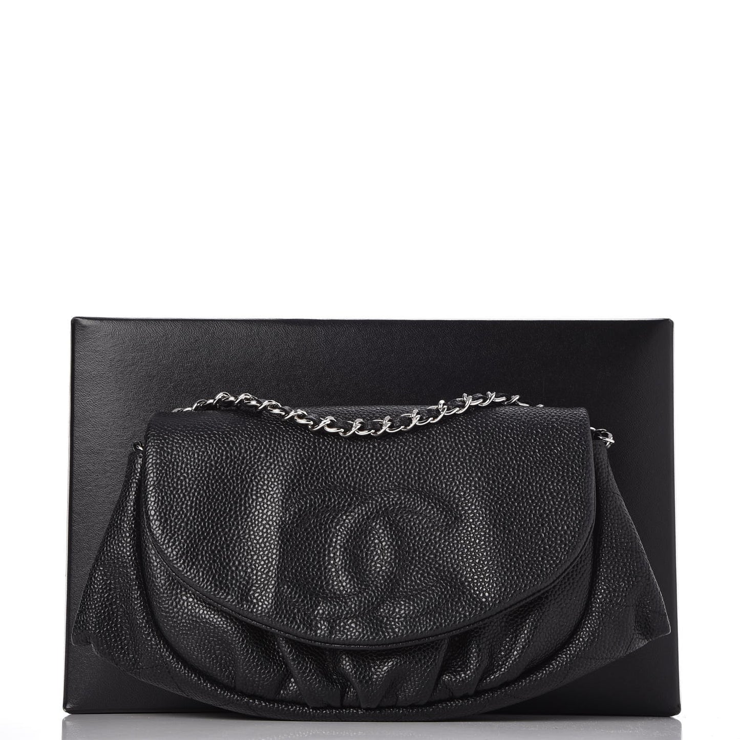 Caviar Half Moon Wallet On Chain WOC Black