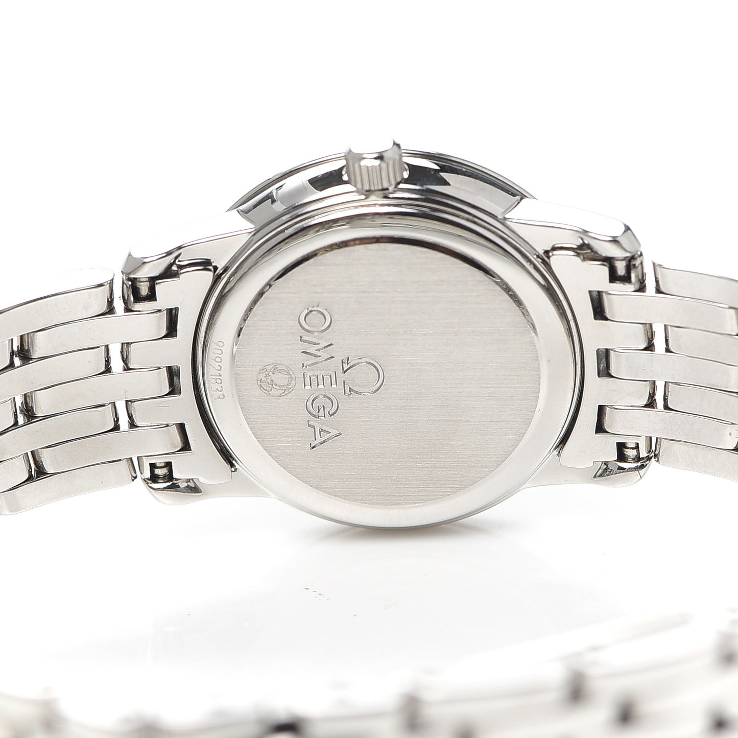 Stainless Steel Mother of Pearl 22mm De Ville Quartz Watch 4570.71.00