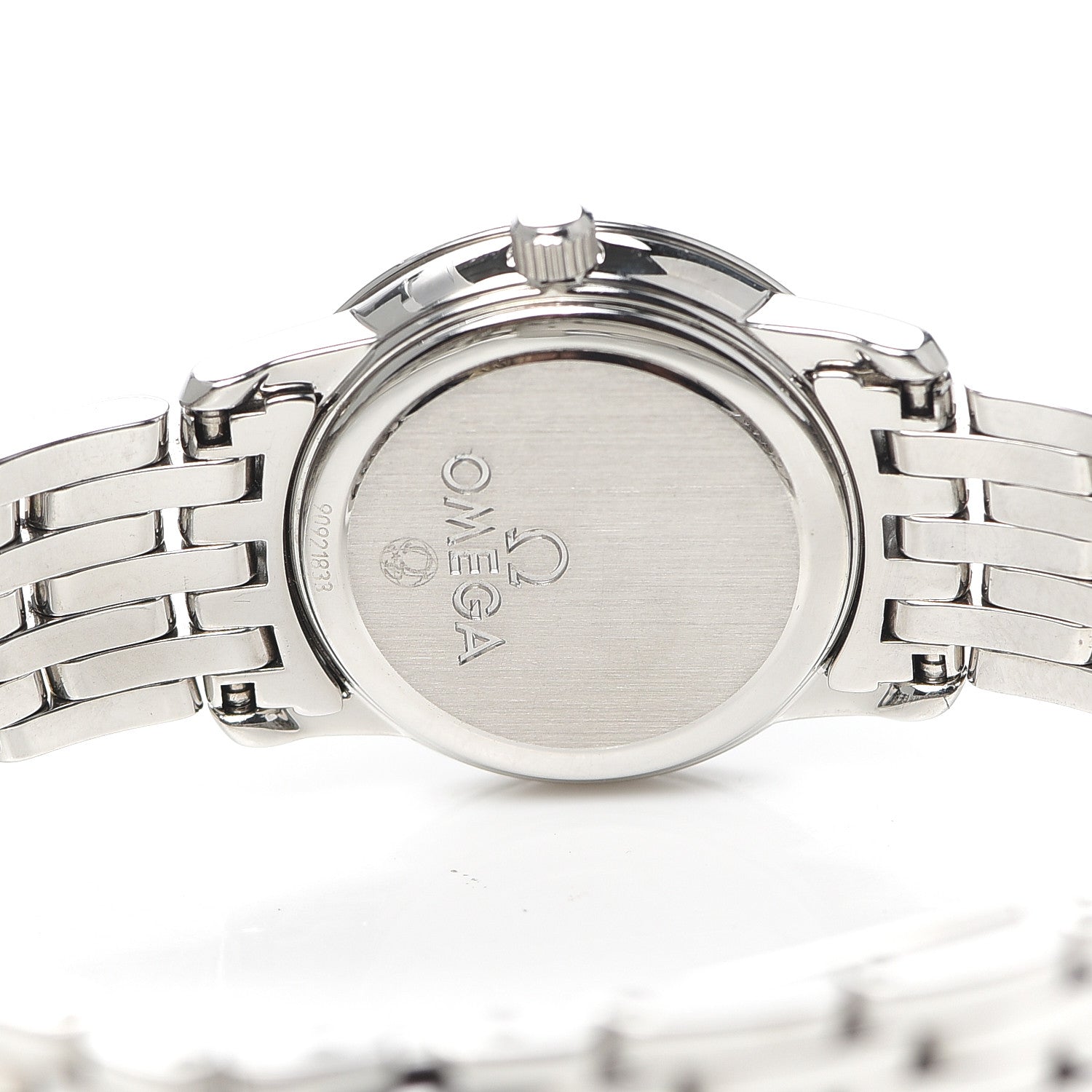 Omega Stainless Steel Mother of Pearl 22mm De Ville Quartz Watch 4570.71.00 4 of 5