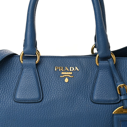 Prada Vitello Daino Tote Cobalto 6 of 16
